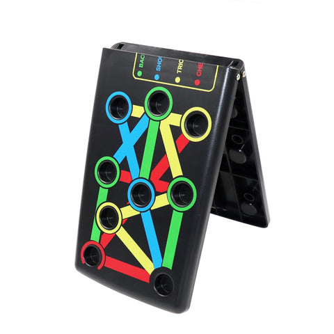 Image of Foldable Push Up Stand With Grip