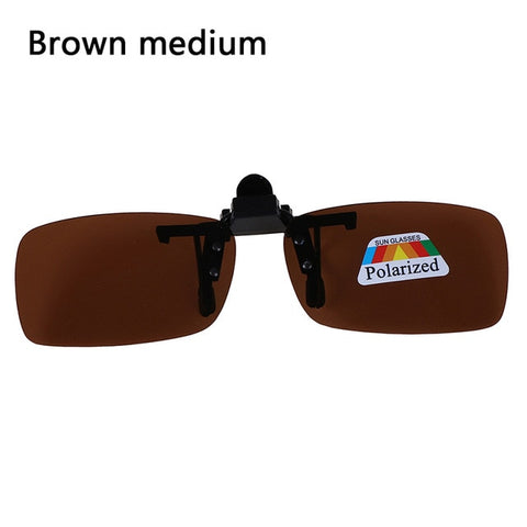 Image of Clip-On Polarized Driving Glasses