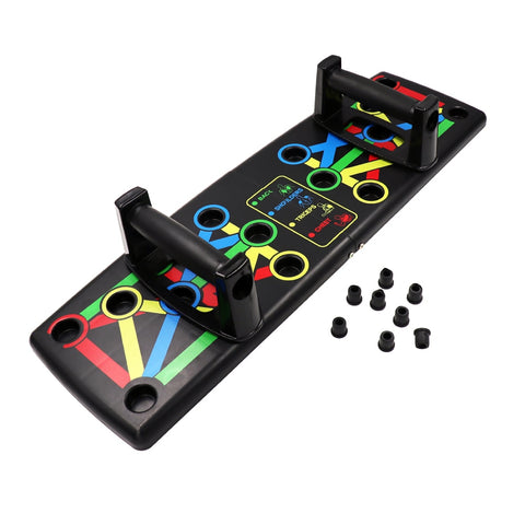 Image of Foldable Push Up Stand With Grip