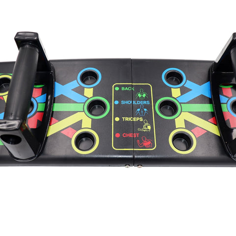 Image of Foldable Push Up Stand With Grip