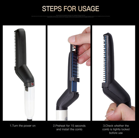 Image of Multifunctional Hair Styler Brush