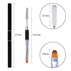 Double-Sided Nail Art Brush